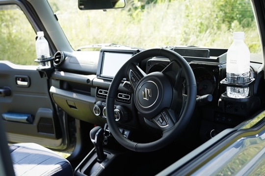 Driving Console of a Jimny Sierra
