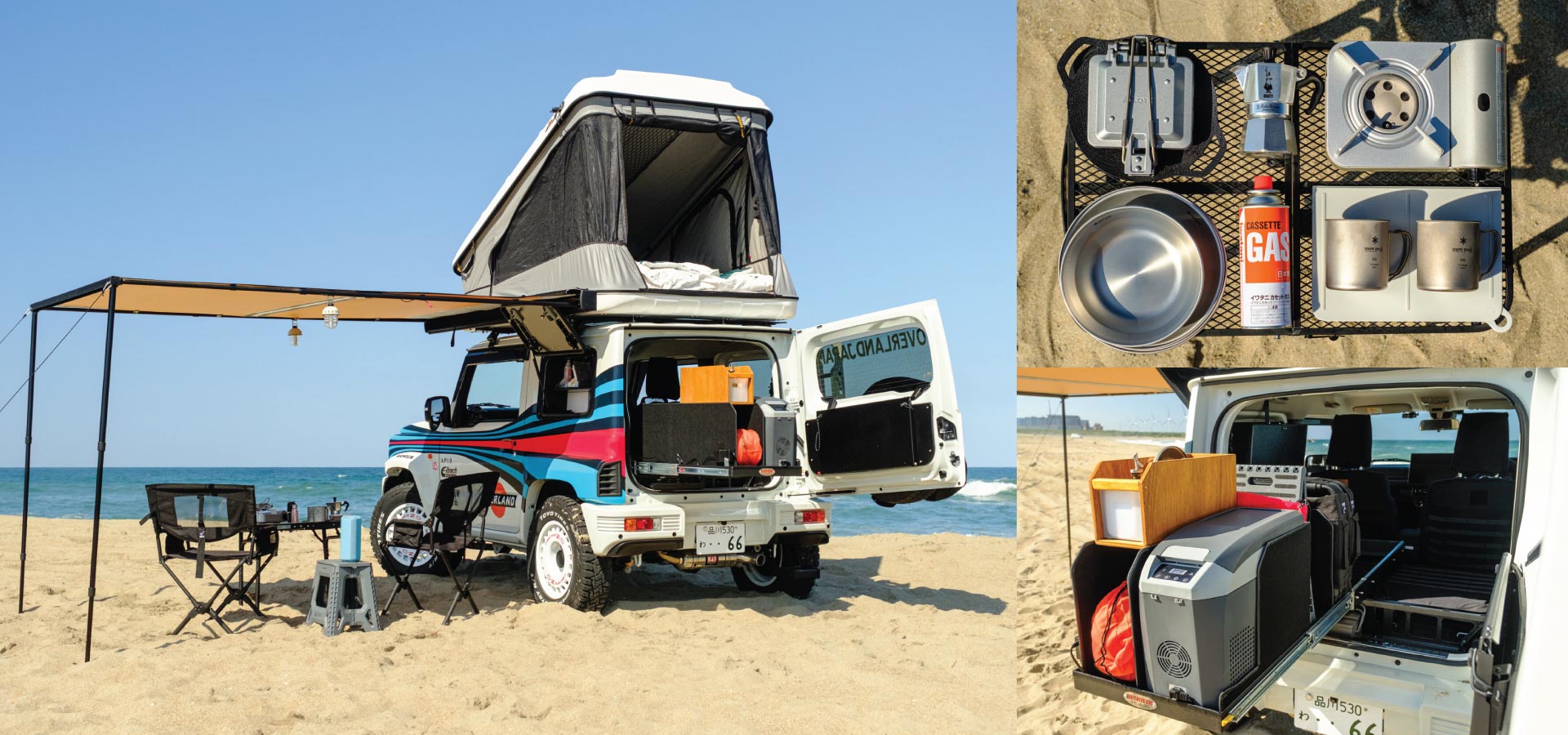 Suzuki Jimny Sierra Martini — Overland Campers Japan