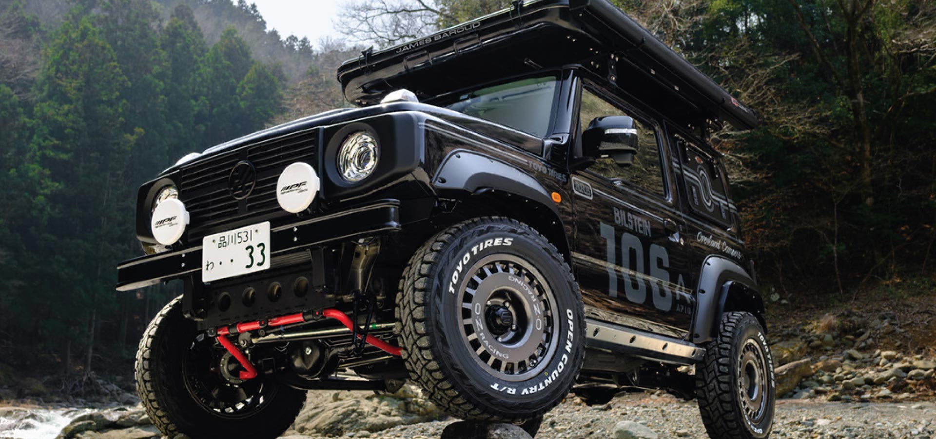 Suzuki Jimny Sierra Black — Overland Campers Japan