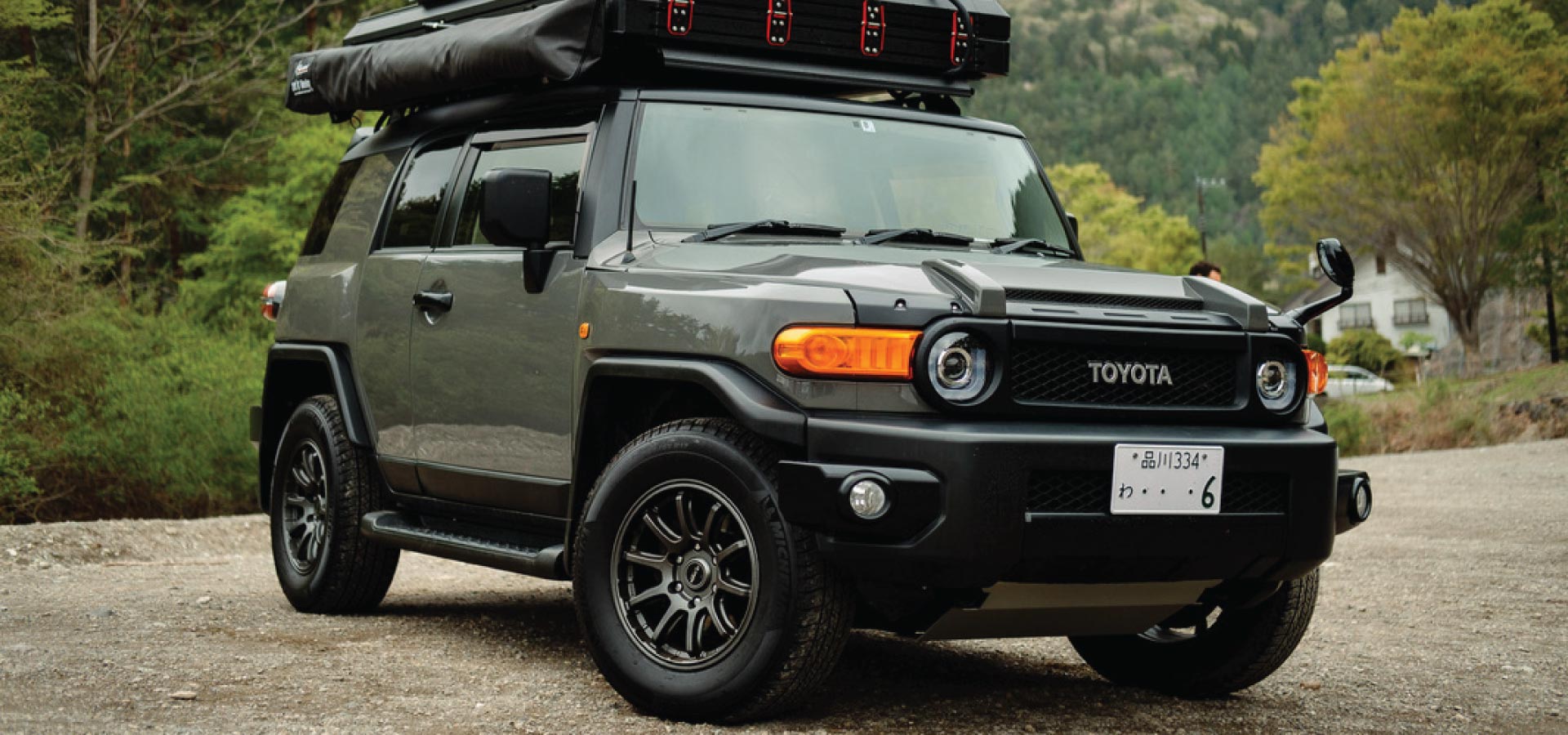 Toyota FJ Cruiser Gray — Overland Campers Japan