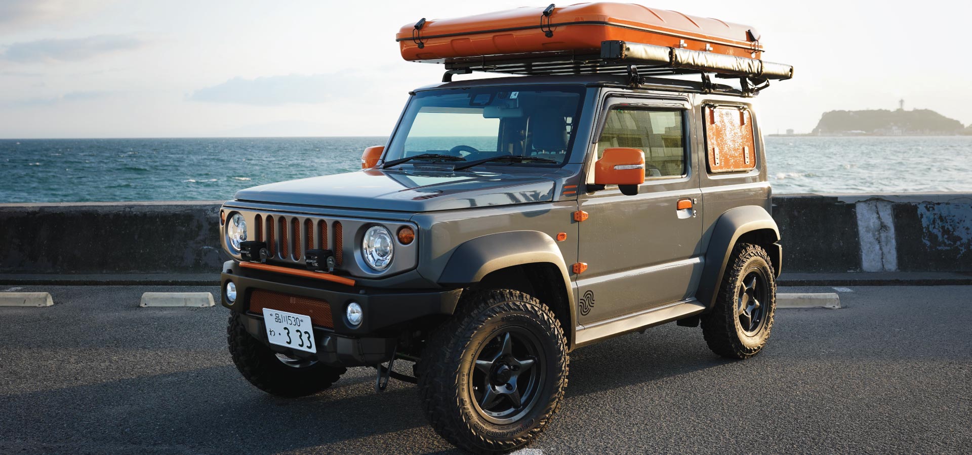 Suzuki Jimny Sierra Gray — Overland Campers Japan
