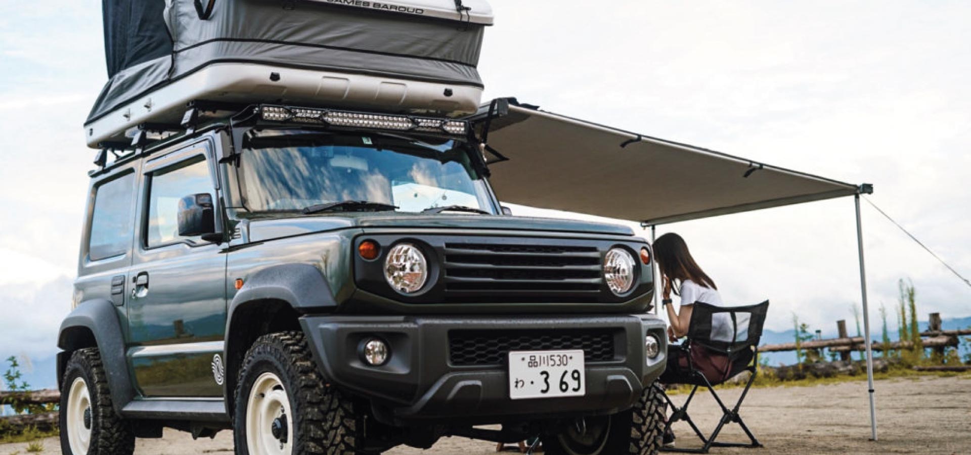 Suzuki Jimny Sierra Green — Overland Campers Japan