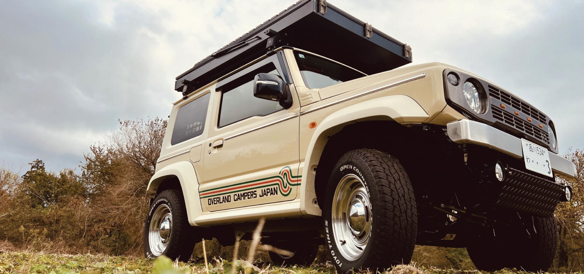 Suzuki Jimny Sierra Sand — Overland Campers Japan