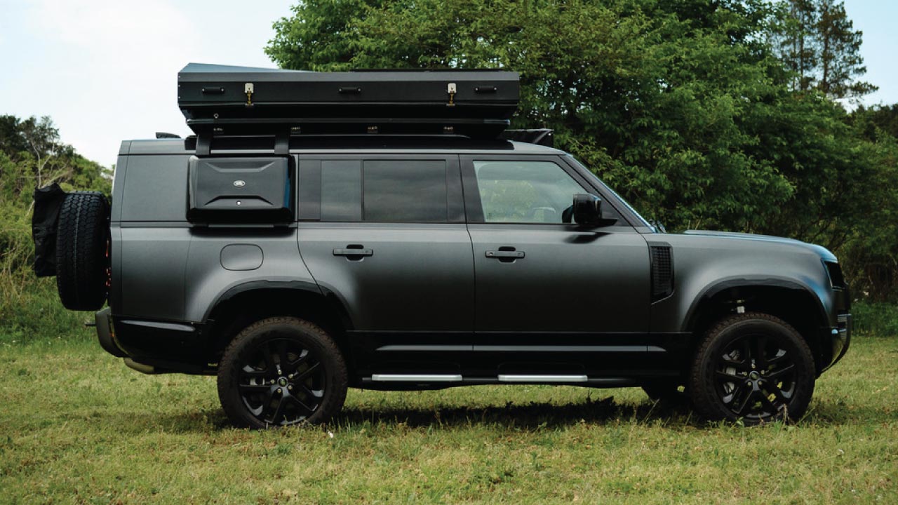 Watch the Land Rover Defender Outbound demo video