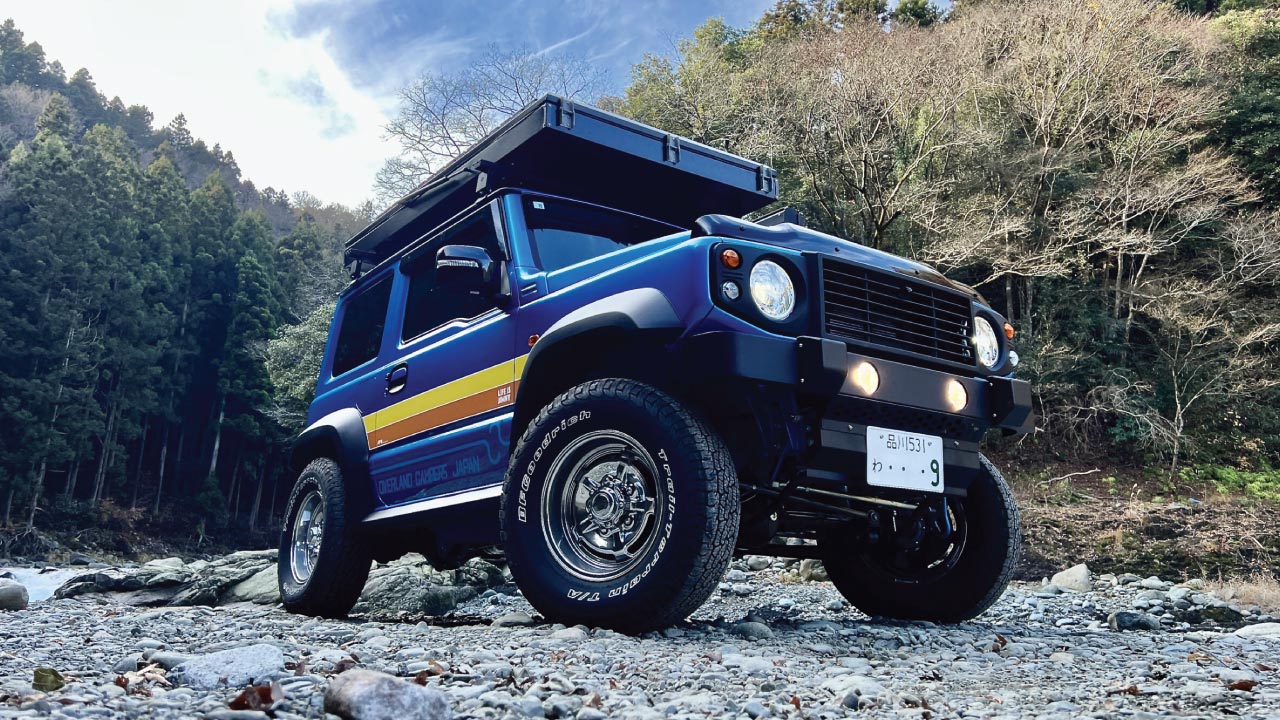 Watch the Jimny Sierra Blue demo video