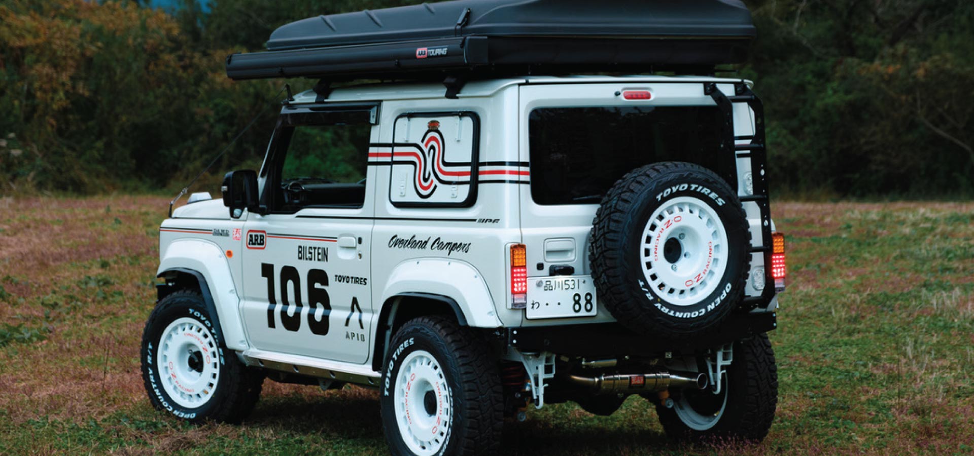 Suzuki Jimny Sierra White — Overland Campers Japan