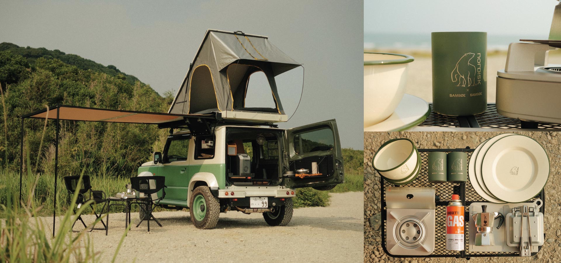 Suzuki Jimny Sierra Surf — Overland Campers Japan