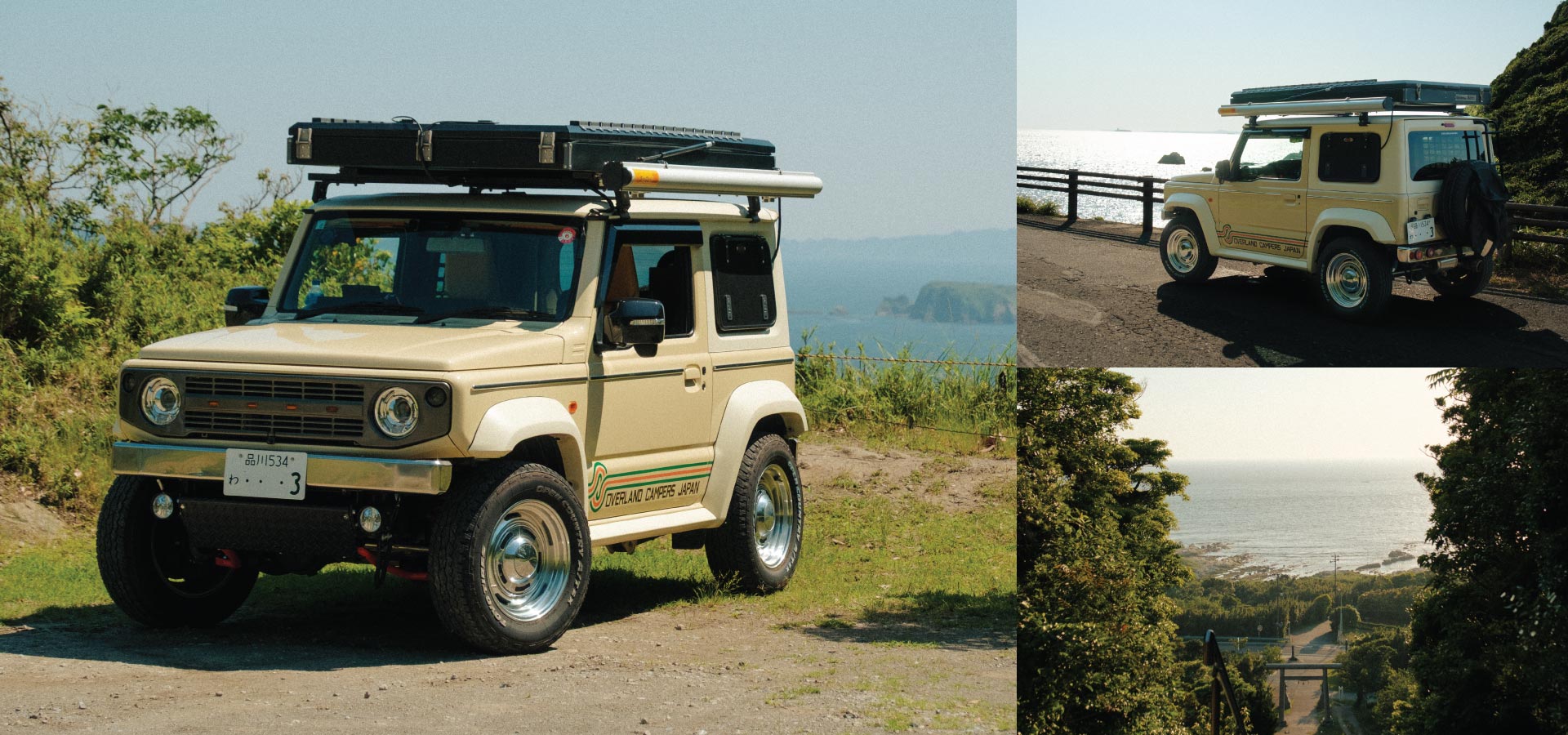 Suzuki Jimny Sierra Sand — Overland Campers Japan