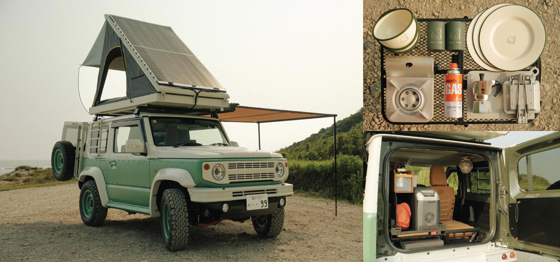 Suzuki Jimny Sierra Surf — Overland Campers Japan