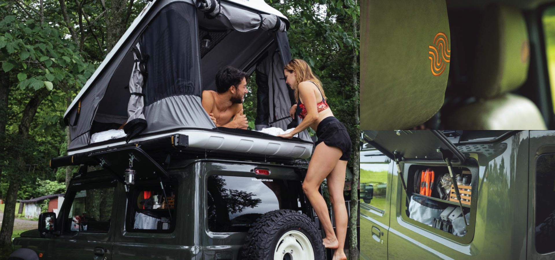 Suzuki Jimny Sierra Green — Overland Campers Japan