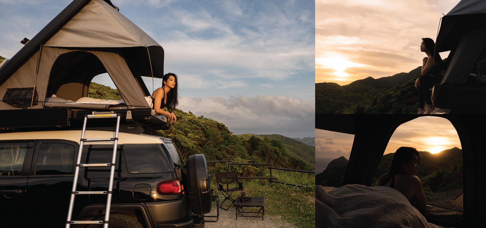 Toyota FJ Cruiser Black — Overland Campers Japan