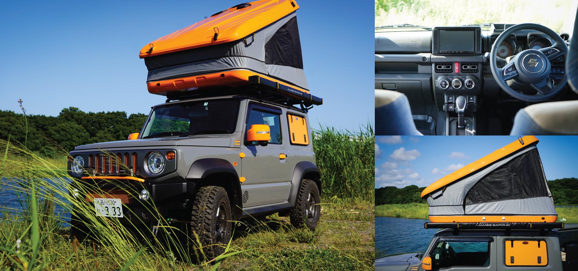 Suzuki Jimny Sierra Gray — Overland Campers Japan