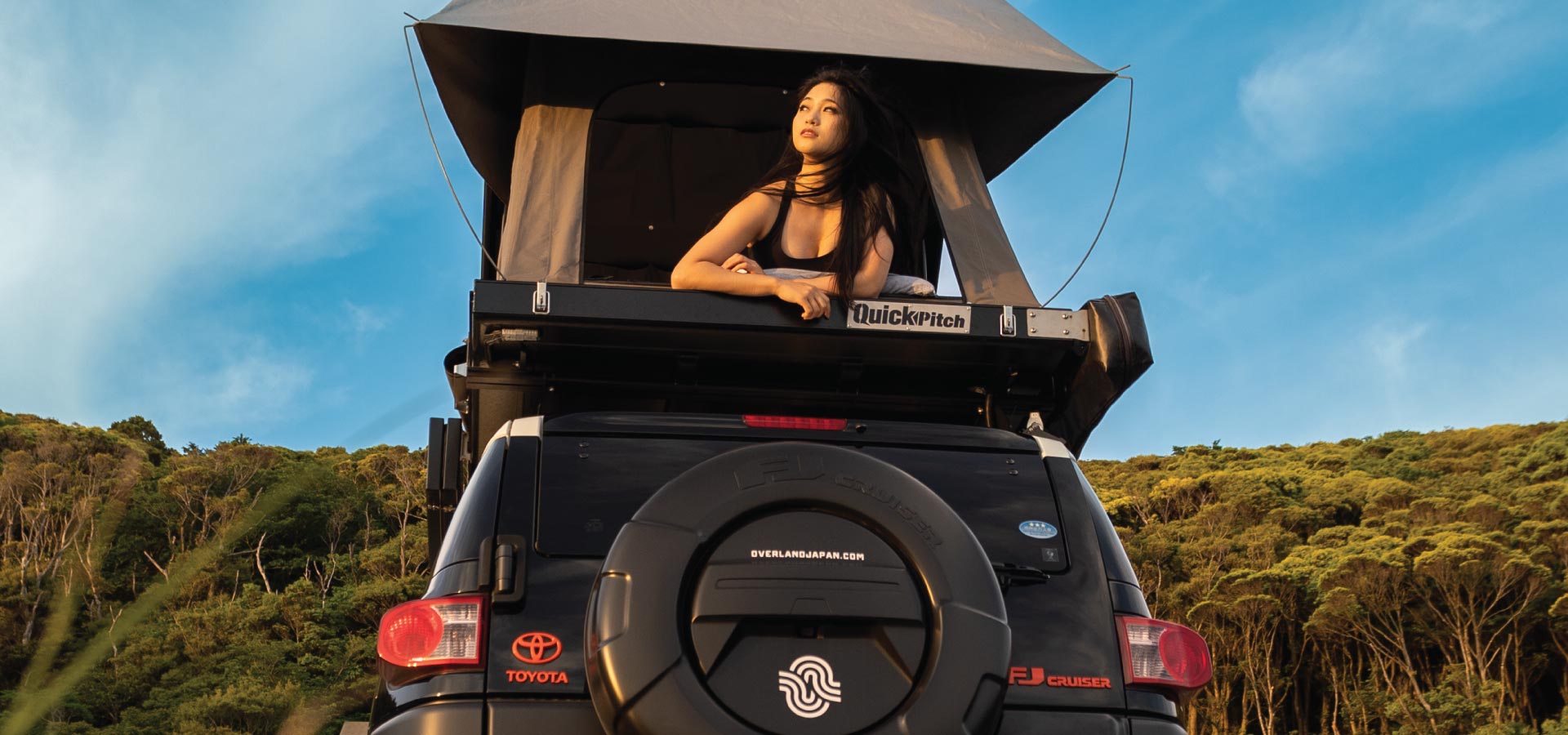 Toyota FJ Cruiser Black — Overland Campers Japan
