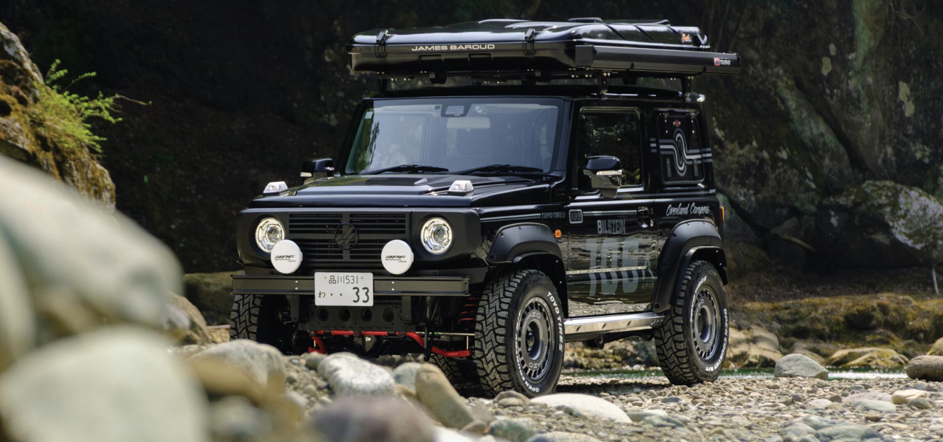 Suzuki Jimny Sierra Black — Overland Campers Japan