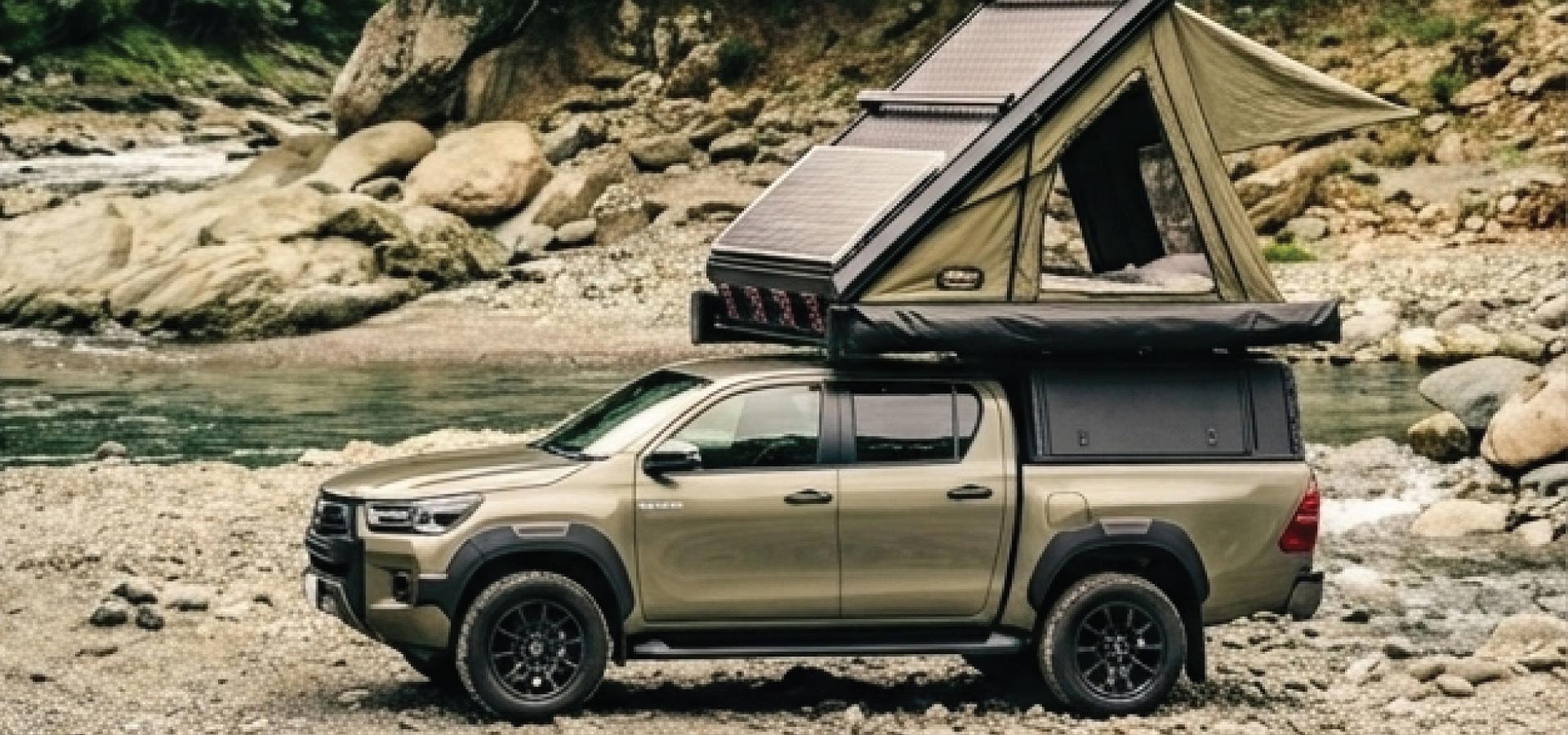 Toyota Hilux Bush Cabin — Overland Campers Japan