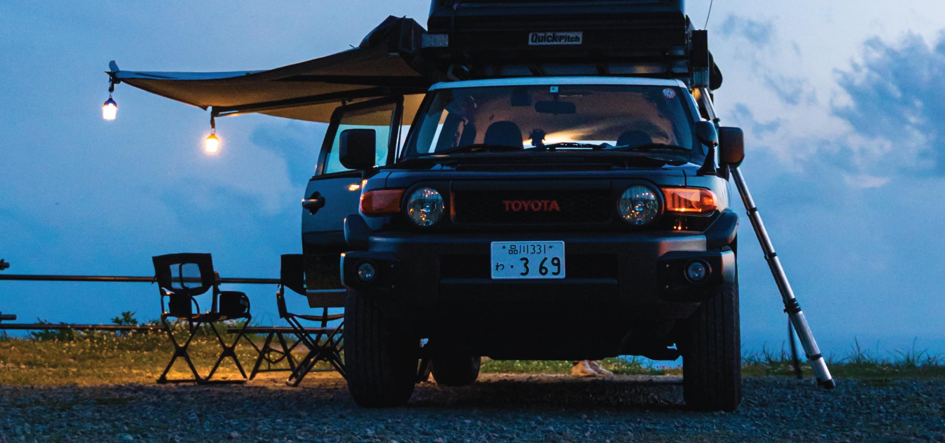 Toyota FJ Cruiser Black — Overland Campers Japan