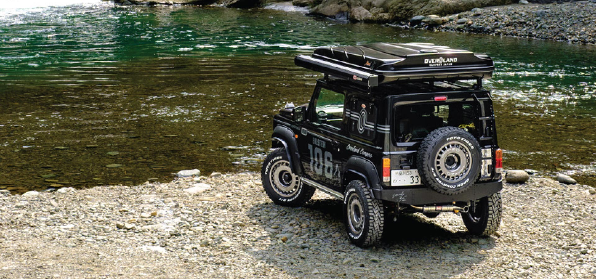 Suzuki Jimny Sierra Black — Overland Campers Japan