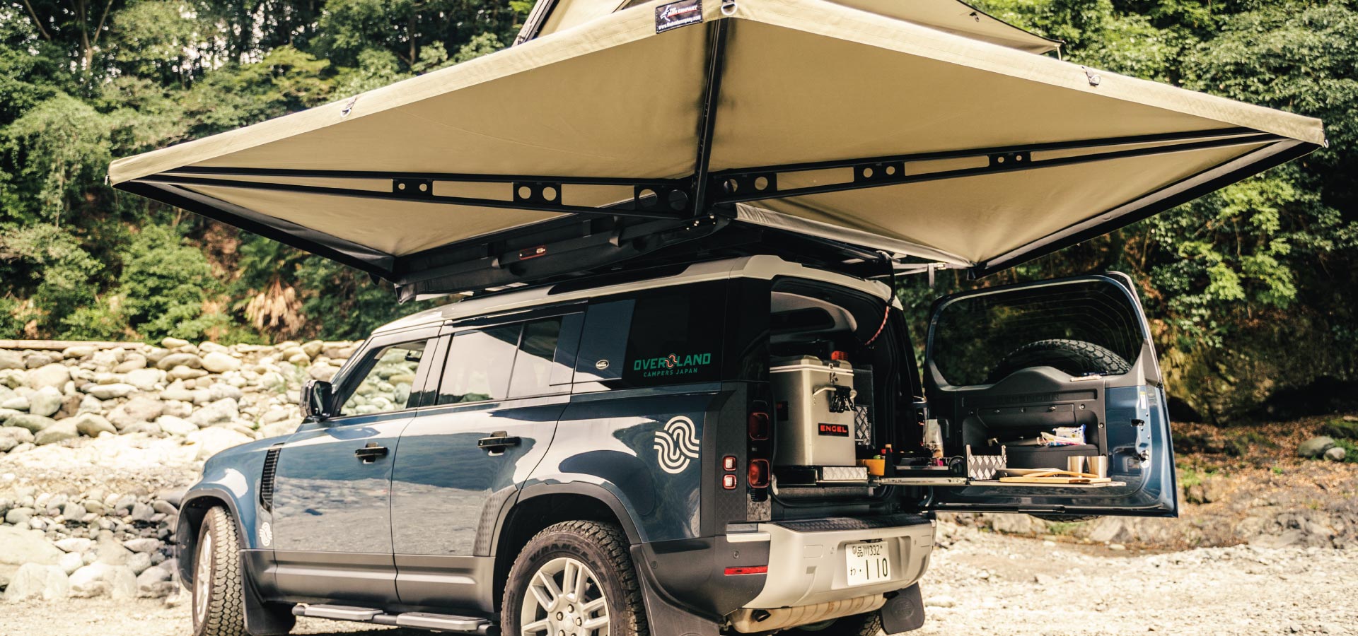 Land Rover Defender Tasman — Overland Campers Japan