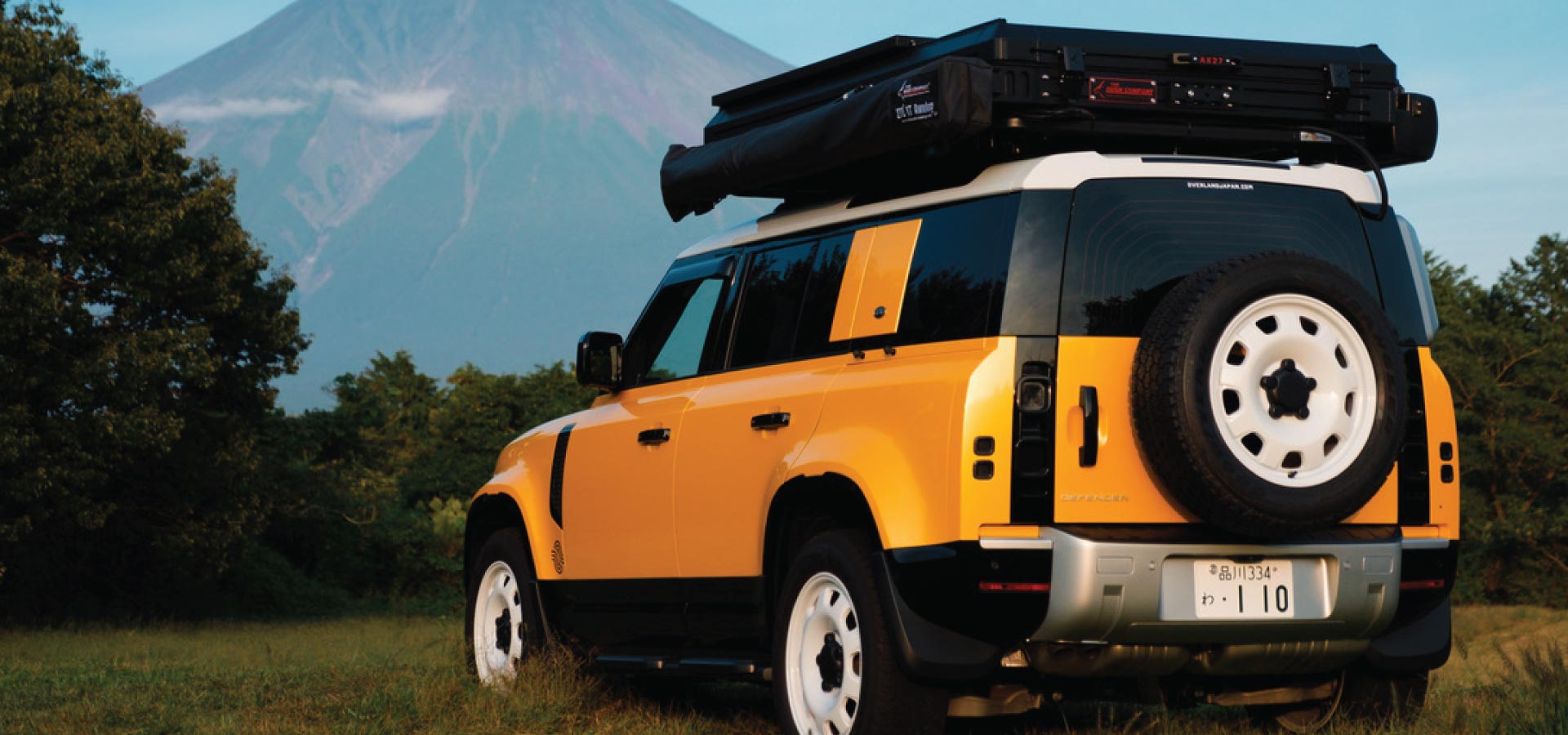 Land Rover Defender County — Overland Campers Japan