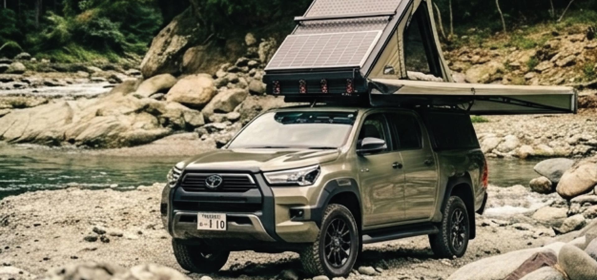 Toyota Hilux Bush Cabin — Overland Campers Japan
