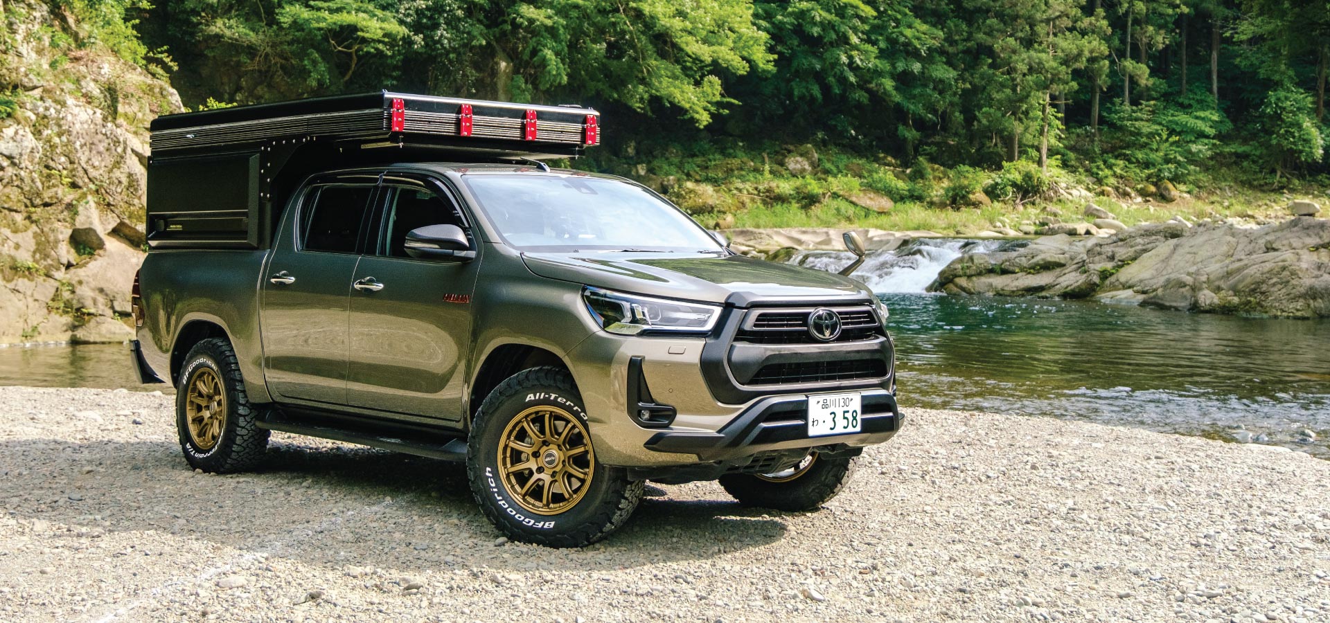 Toyota Hilux Cabin — Overland Campers Japan